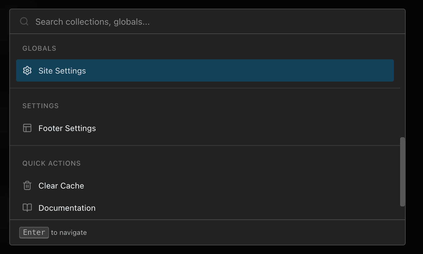 Icons preview