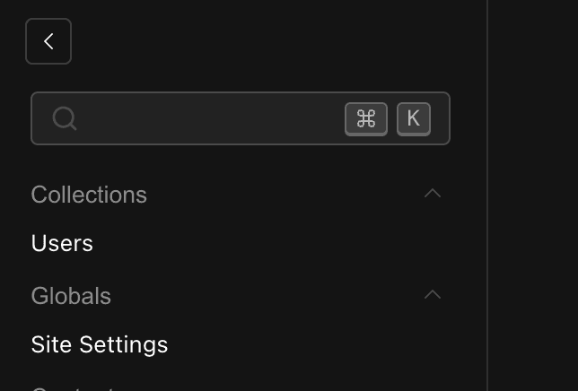 Navigation button